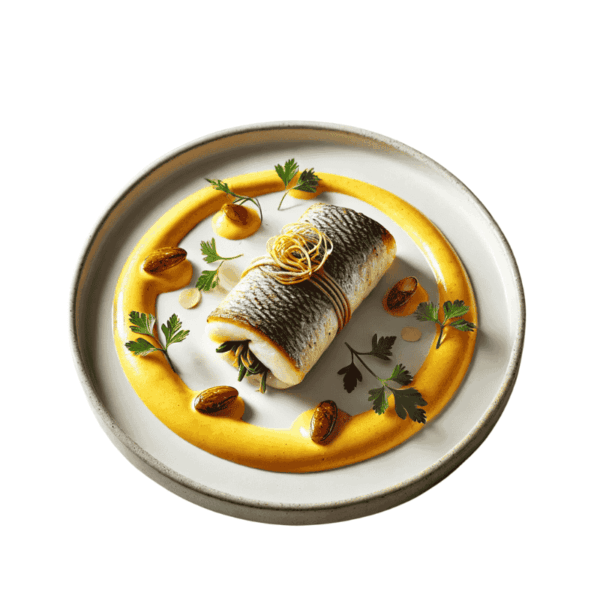 Turbante di Branzino e Verdurine